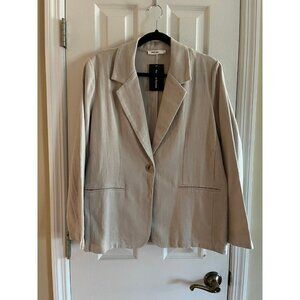 Mod Ref Linen Blend Blazer NEW